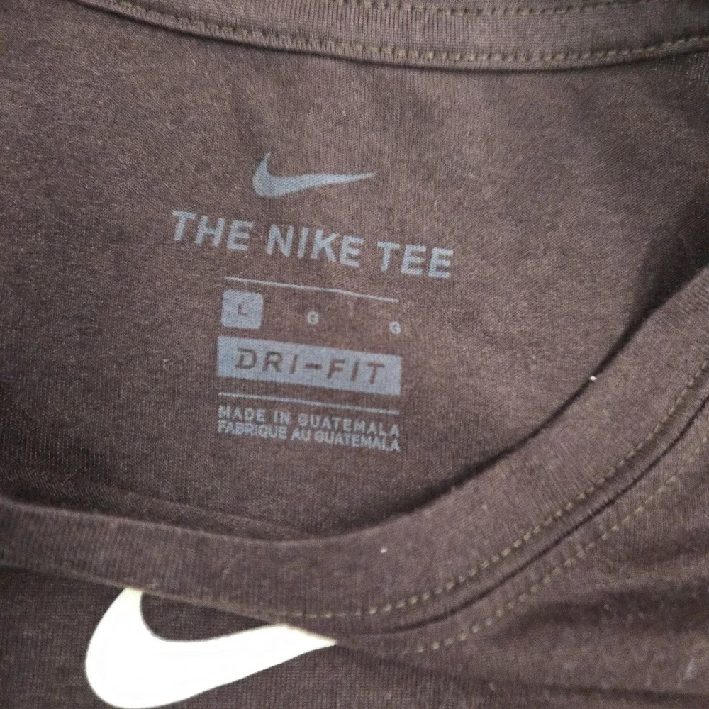 Nike San Diego Padres Shirt Mens Large Brown MLB Baseball Dri Fit Short Sleeve